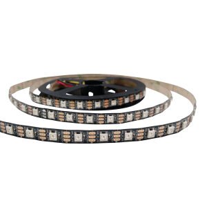 2 meter WS2812b digitale RGB ledstrip Premium - losse strip