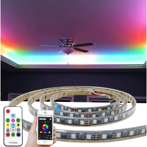 20 meter WS2811 digitale RGB led strip set - Premium