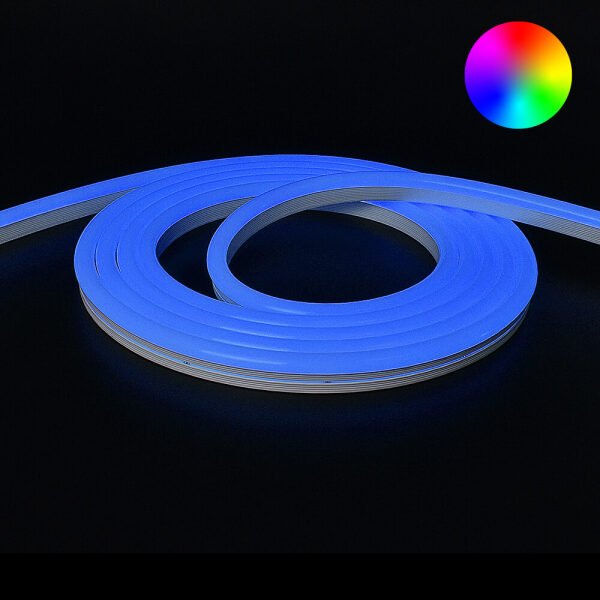 RGB Neon Led Flex maxi rond 9 meter - losse strip