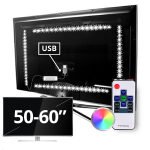 TV led strip set met 4 RGB strips voor TV's 50 tot 60 inch