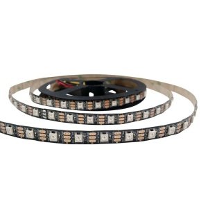 4 meter WS2812b digitale RGB ledstrip premium - losse strip | ledstripkoning