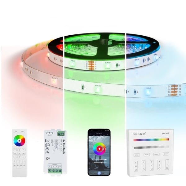 13 meter RGB led strip complete set - 390 leds