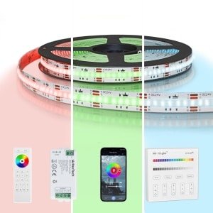 25 meter RGB led strip cob met 840 leds p/m - complete set