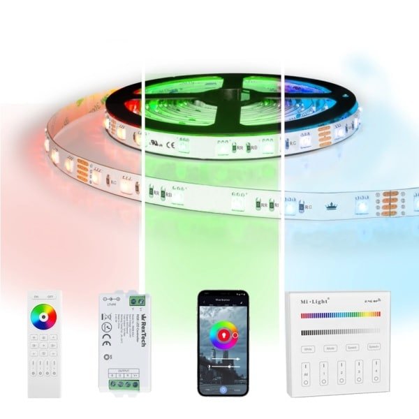 35 meter RGB led strip complete set - 2100 leds