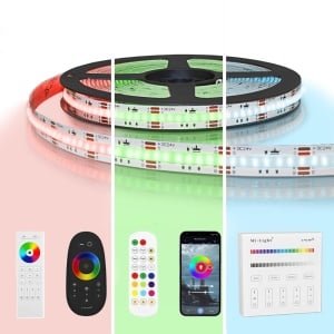 4 meter RGB led strip cob met 810 leds p/m - complete set