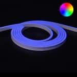 RGB neon led flex maxi recht 10 meter - losse strip