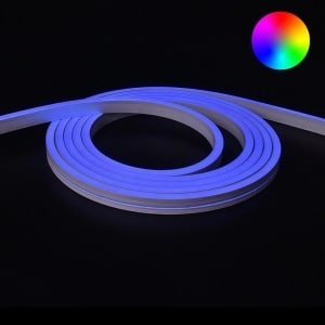 RGB neon led flex maxi recht 3 meter - losse strip