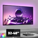 Tv led strip set met 3 RGB strips voor tv's van 32 tot 40 inch